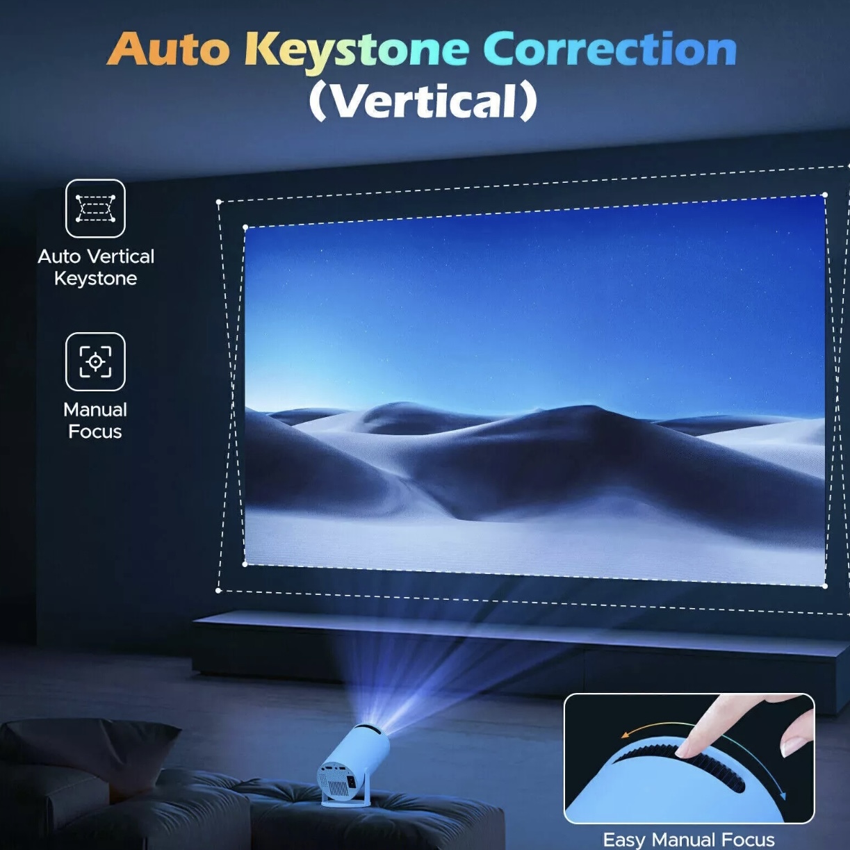 How to Create a Near-Theatre-Quality Home Viewing Experience with Smart Projectors and Netflix